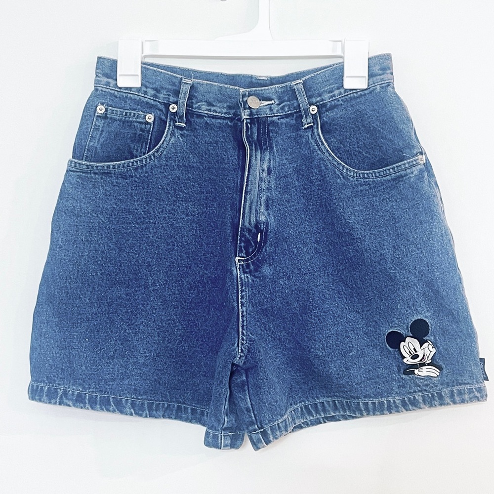 Mickey Mouse Denim Shorts